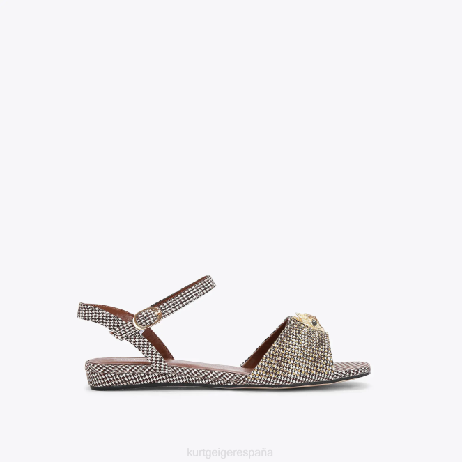 Kurt Geiger niños sandalias kensington mini londres 2LPR481 | calzados oro